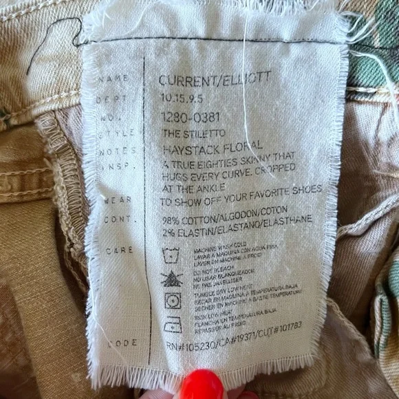 Revolve • Current/Elliot Stiletto Elliot Haystack Floral • 0/25 - Picture 7 of 7